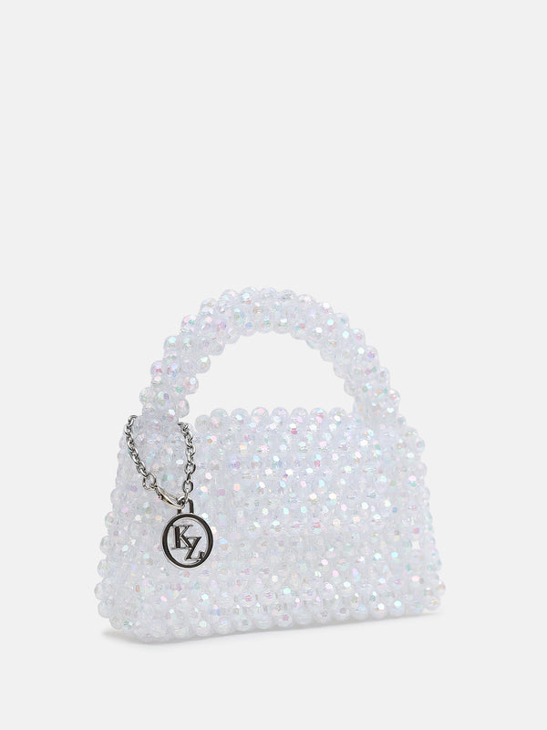 Kazo Elena Beaded Clutch Bag