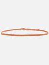 Braided Thin Belt