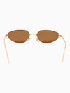 Metallic Muse Cateye Sunglasses