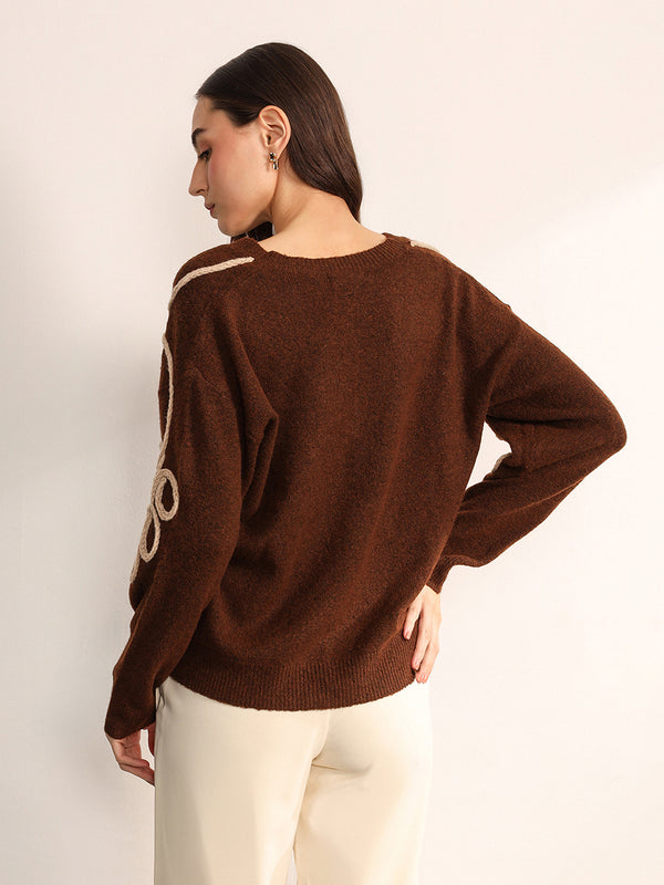Mahongany Sweater