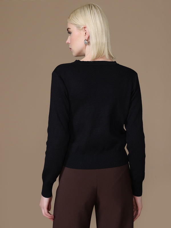 Buckle Detail Cardigan