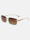 Soho Sleek Metal Frame Sunglasses