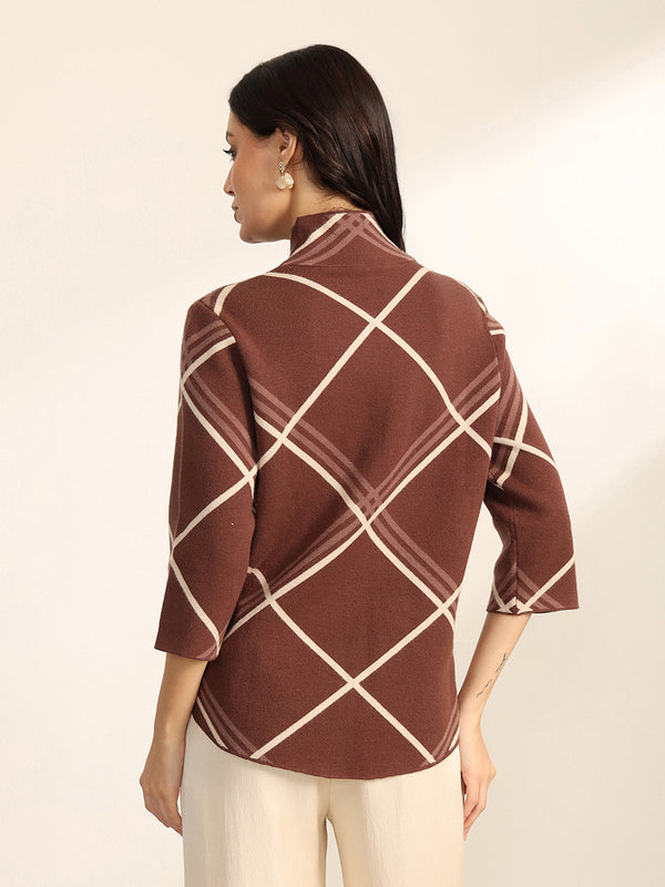 Tartan Winter Top