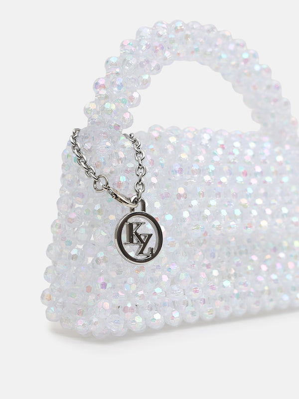 Kazo Elena Beaded Clutch Bag