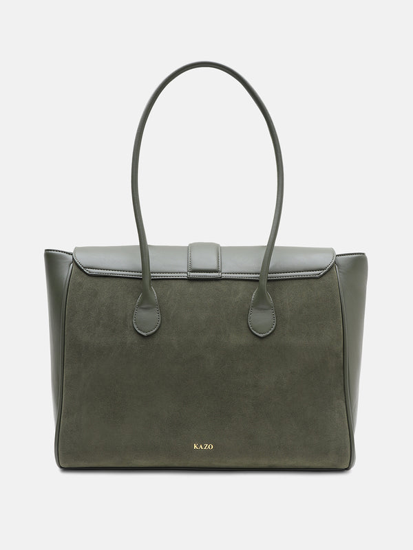 Kazo Aurelian Suede Tote Bag