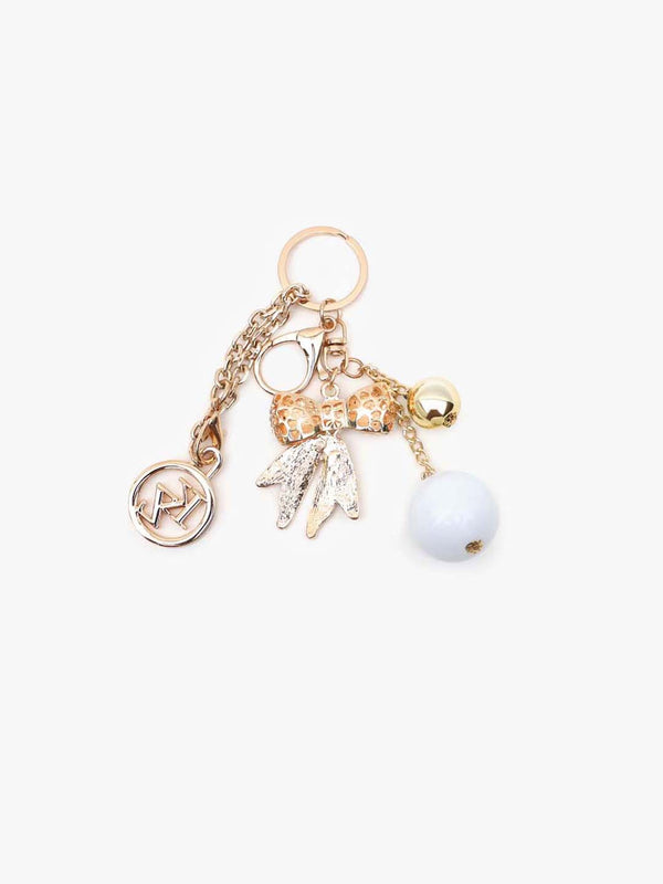Sira embellished bow Bag Charm