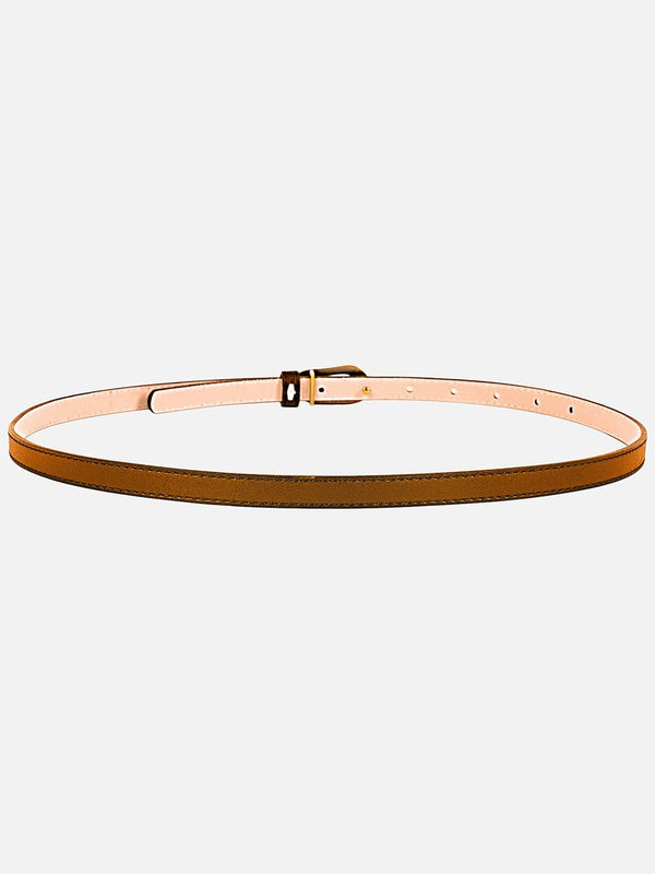 Irregular Buckle Thin Belt