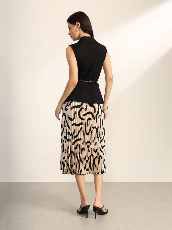 Chateau 2 Midi Dress With Belt