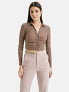 Cropped Ruched Top