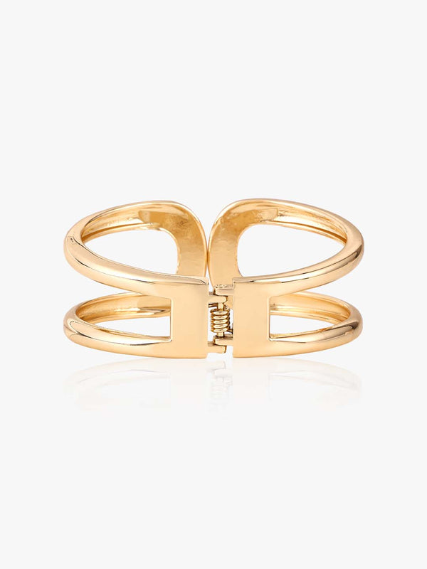 Kazo Solen Open-Link Cuff Bracelet