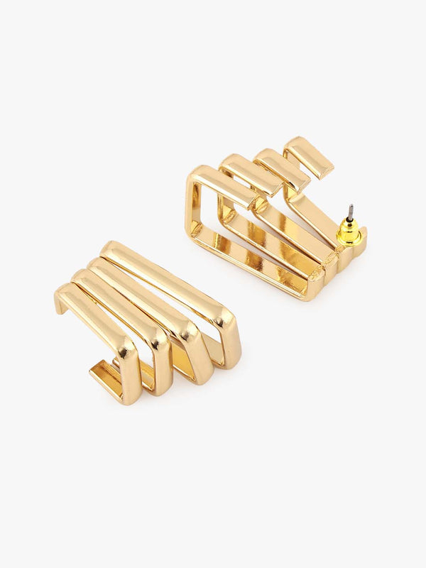 Kazo Strata Hoop Earrings