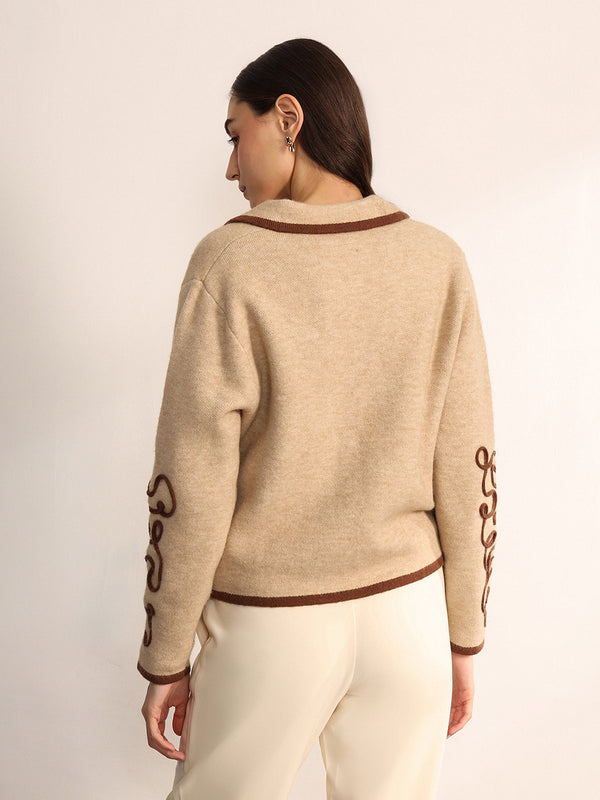 Umber Winter Top
