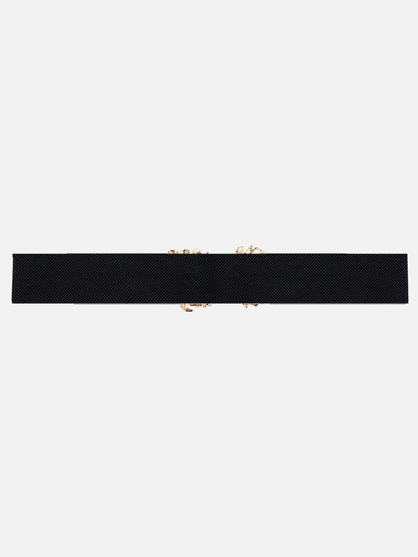Statement Buckle Broad Belt