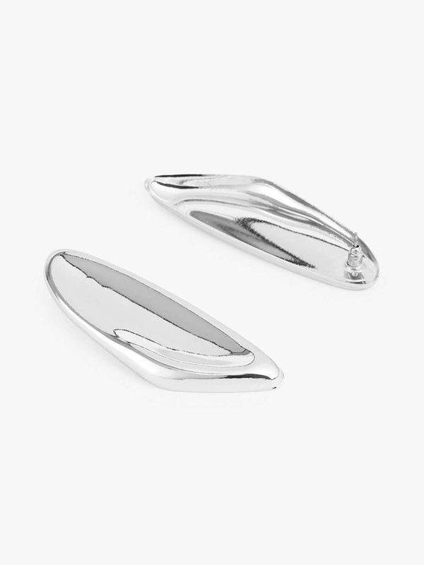 Kazo Aureon Abstract Metallic Earrings