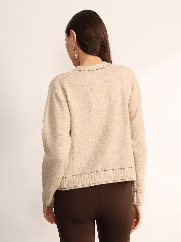 Oatmeal Cardigan