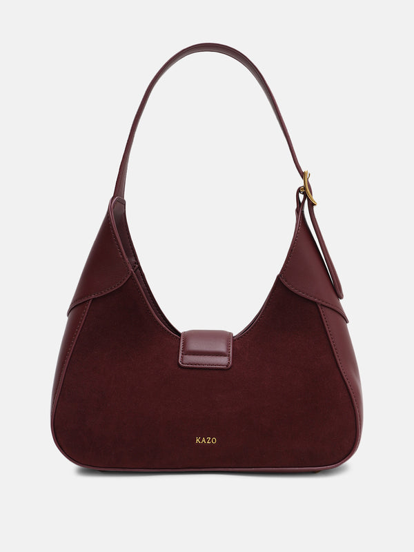 Kazo Aurelian Suede Hobo Bag