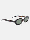 Soft Sculpt Oval Sunglasses