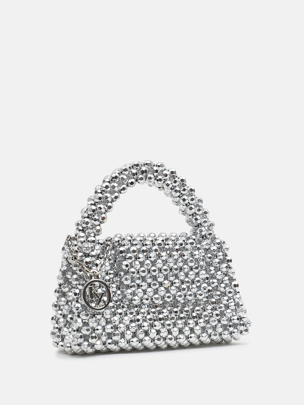 Kazo Elena Beaded Clutch Bag