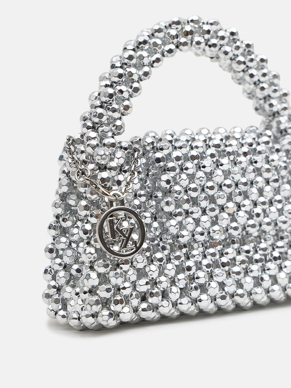 Kazo Elena Beaded Clutch Bag