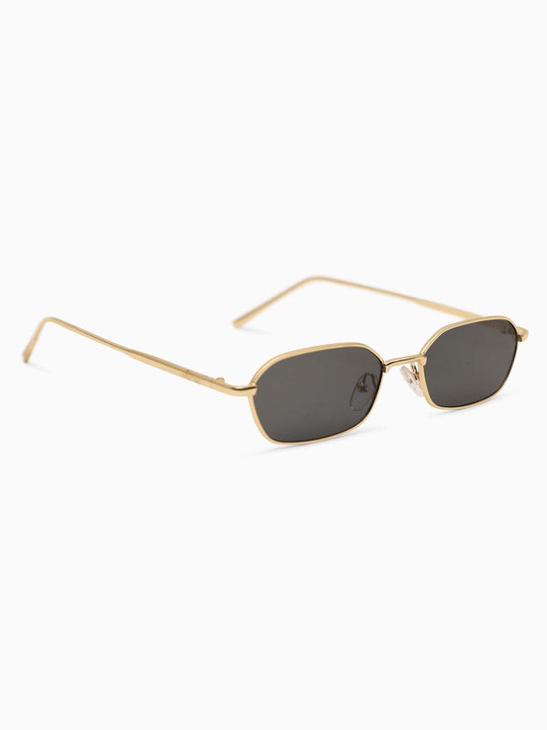 Geometric Metal Frame Sunglasses