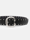 Studded Statement Broad Belt