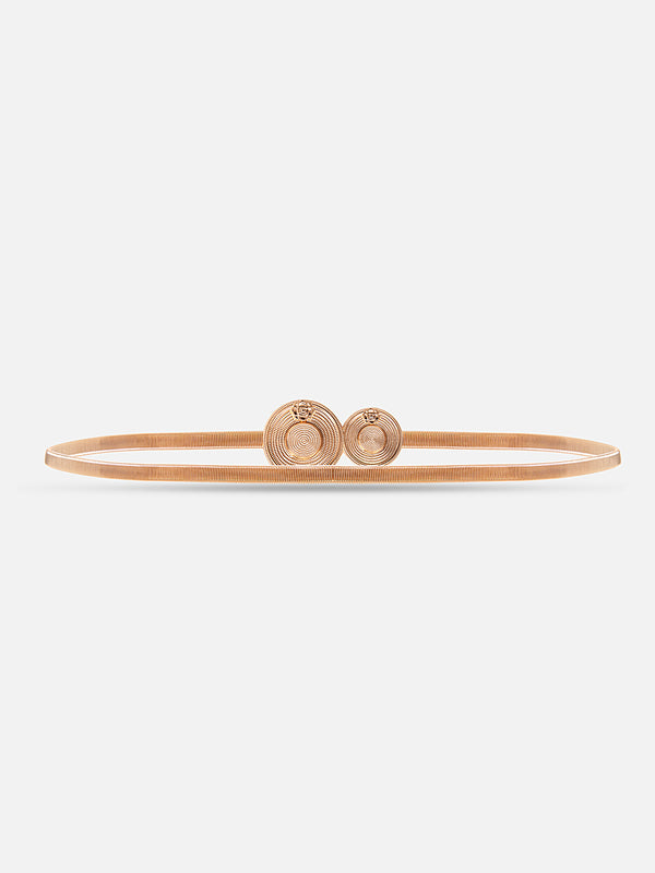 Kazo Forged Floral Embellished Belt