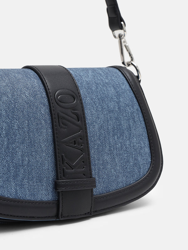 Kazo Arla Denim Shoulder Bag