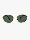 Round Haze Metal Sunglasses
