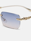 Soho Sleek Metal Frame Sunglasses