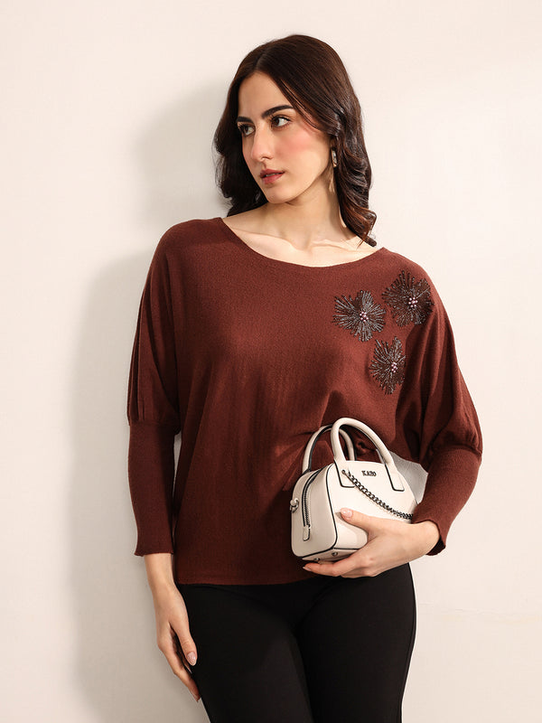 Espresso Winter Top