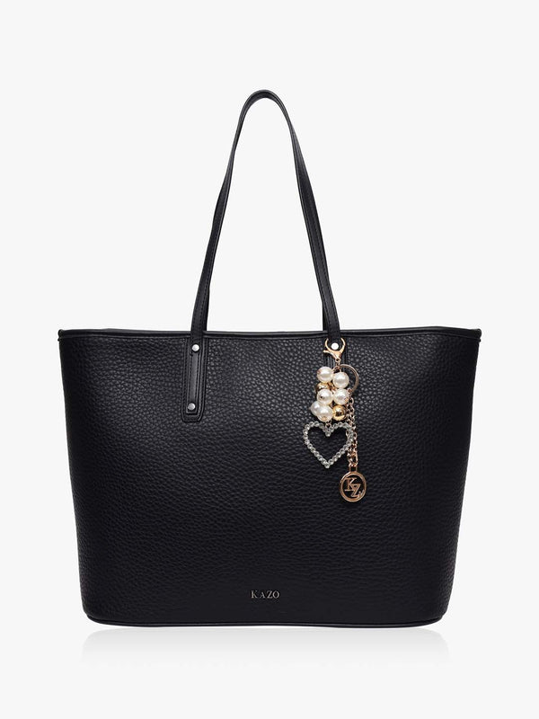 Olyn Bead Heart Bag Charm