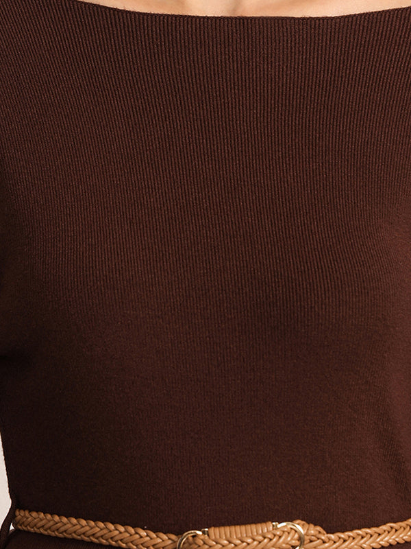 Mulled Winter Top With Belt