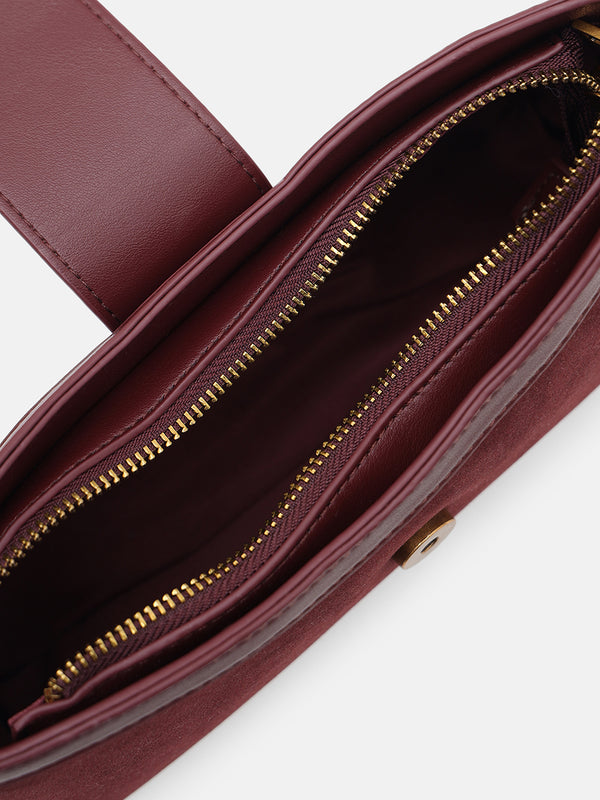 Kazo Aurelian Suede Shoulder Bag