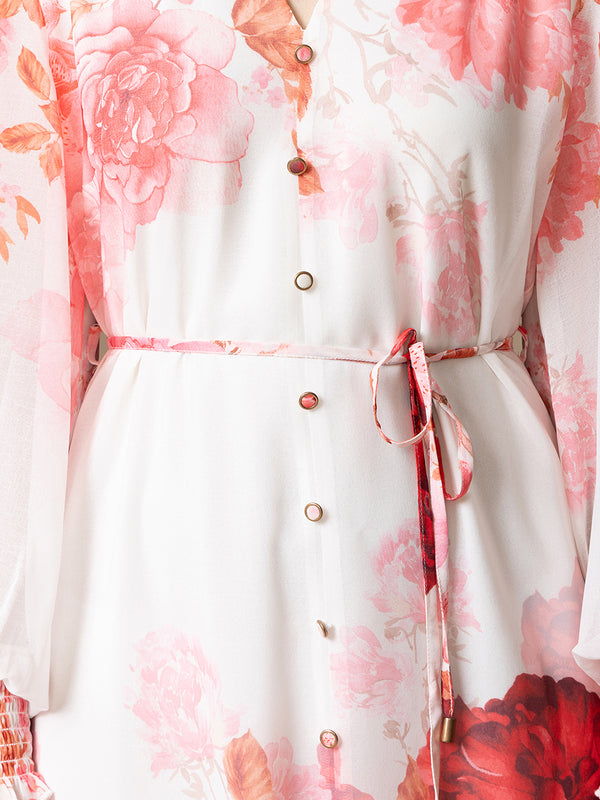 Flavia Midi Dress With Belt