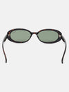 Soft Sculpt Oval Sunglasses
