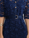 Cyrah Mini Dress With Belt