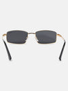 Linear Luxe Rectangle Sunglasses