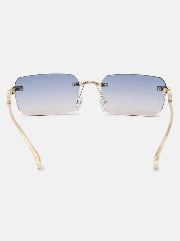 Soho Sleek Metal Frame Sunglasses