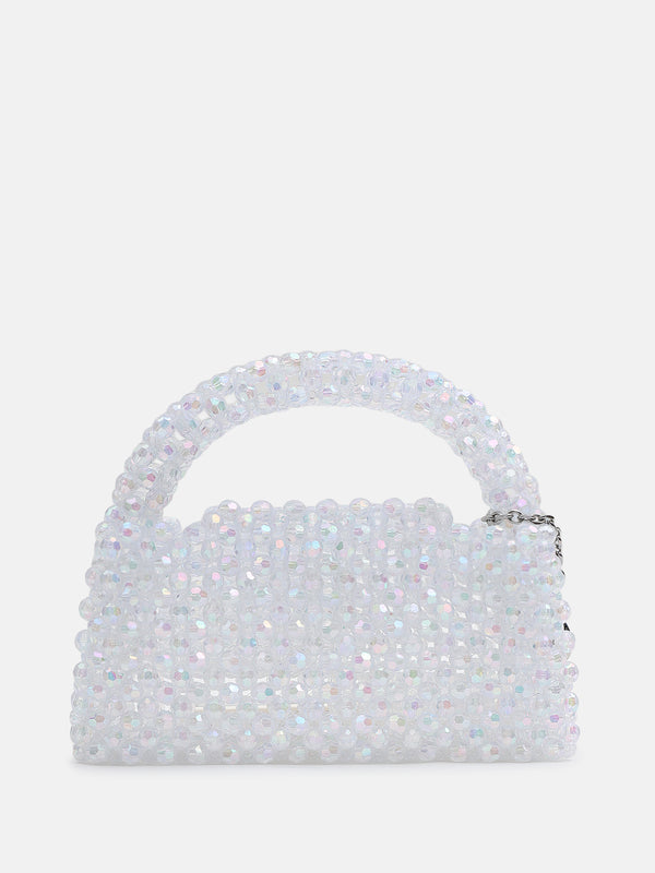 Kazo Elena Beaded Clutch Bag