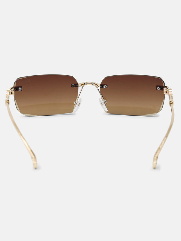 Soho Sleek Metal Frame Sunglasses