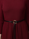 Mio Midi Dress With Belt