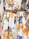 Shalom Midi Dress With Belt