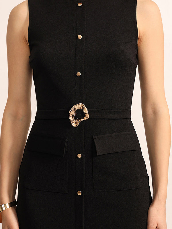 Gadget Midi Dress With Belt