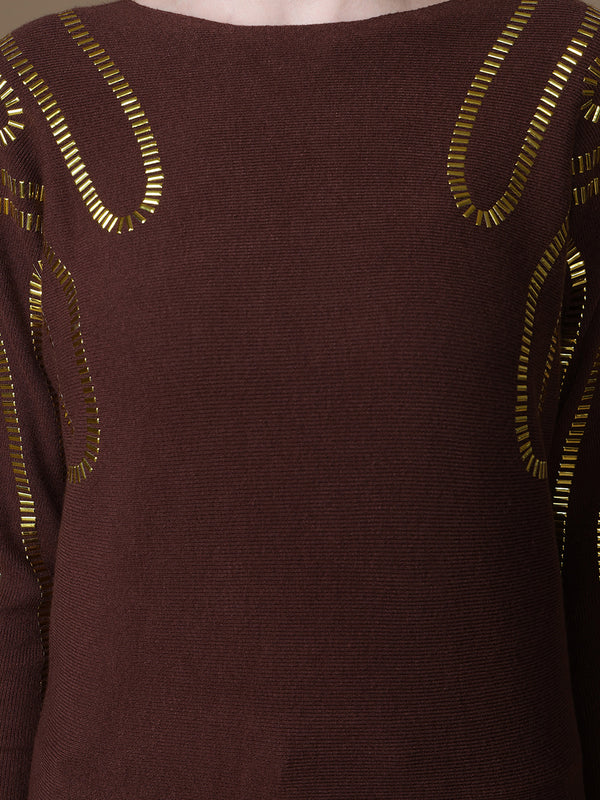 Bronzy Winter Top