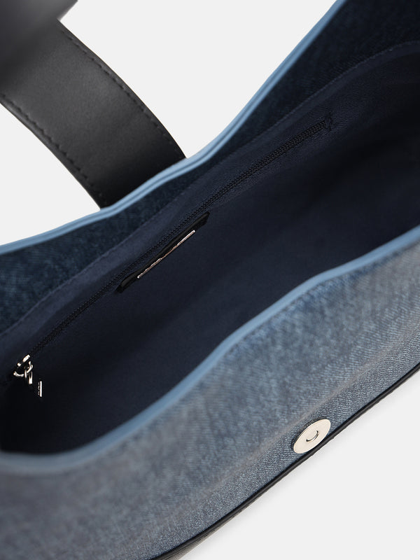 Kazo Talia Denim Hobo Bag