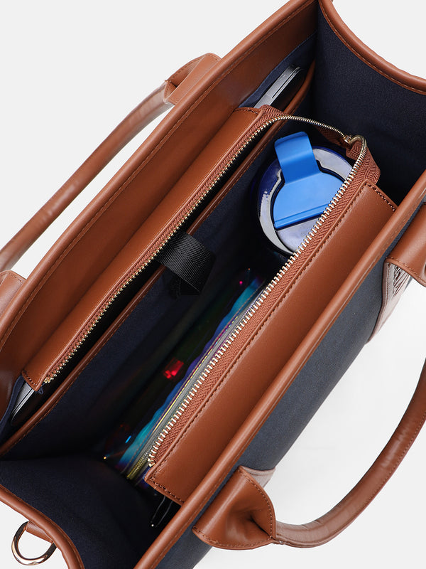 Kazo Linda Denim Tote Bag