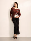 Espresso Winter Top