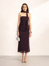 Pelican Maxi Dress With Stole