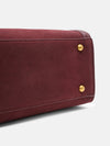 Kazo Aurelian Suede Top Handle Bag