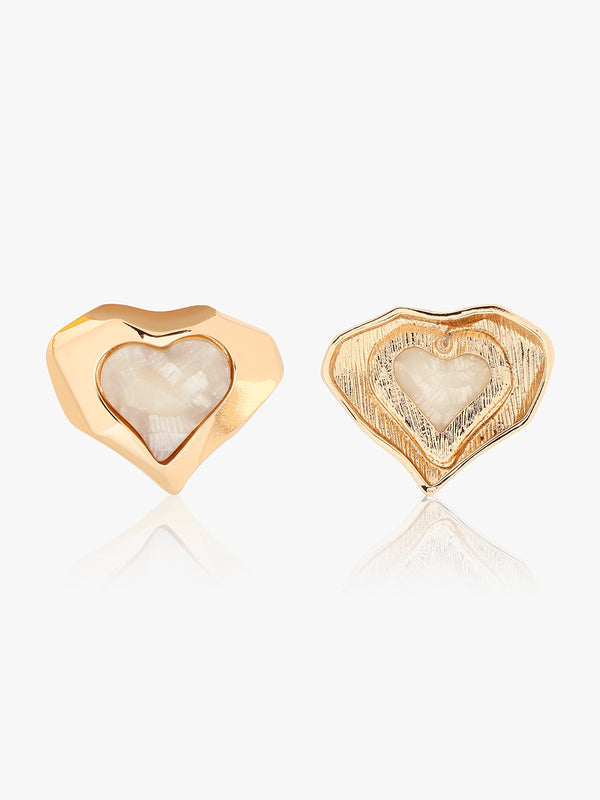 Puff Love Stud Earrings